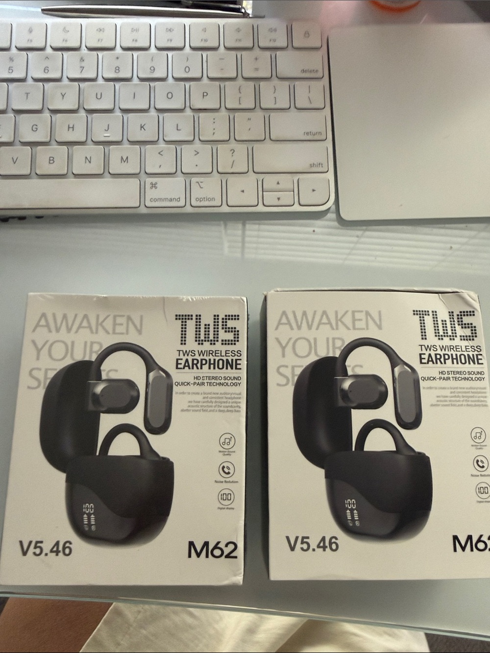 M62 TWS Wireless Earbuds V5.46 – Black